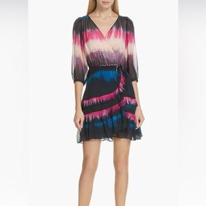 Tanya Taylor Valeria 100% silk dress